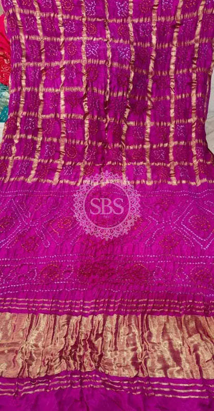 PURE GAZI SATIN SILK SAREE