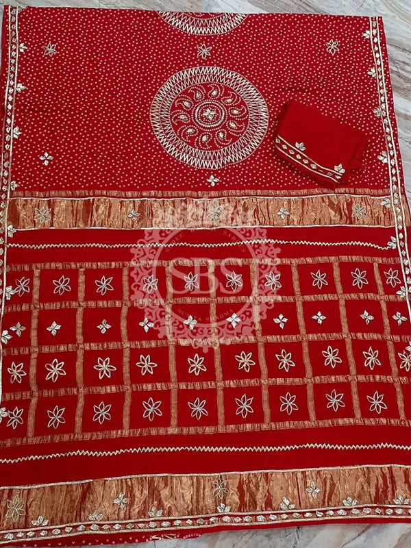 PURE GAZI SATIN SILK SAREE