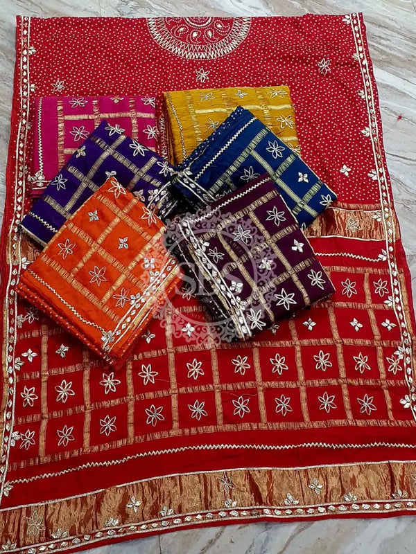 PURE GAZI SATIN SILK SAREE