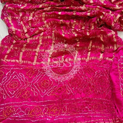 PURE GAZI SATIN SILK SAREE