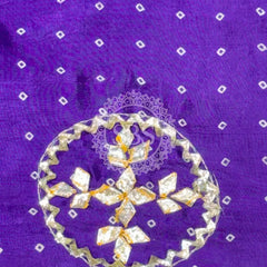 PURE GAZI SILK GOTA PATTI LEHENGA