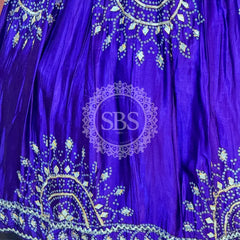 PURE GAZI SILK GOTA PATTI LEHENGA