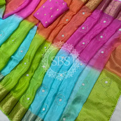 PURE HO SILK BOOTA SAREE