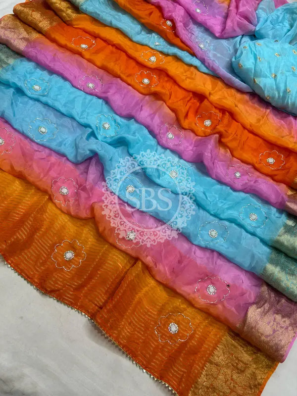 PURE HO SILK BOOTA SAREE