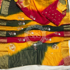 PURE HO SILK BOOTA SAREE