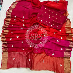 PURE HO SILK BOOTA SAREE