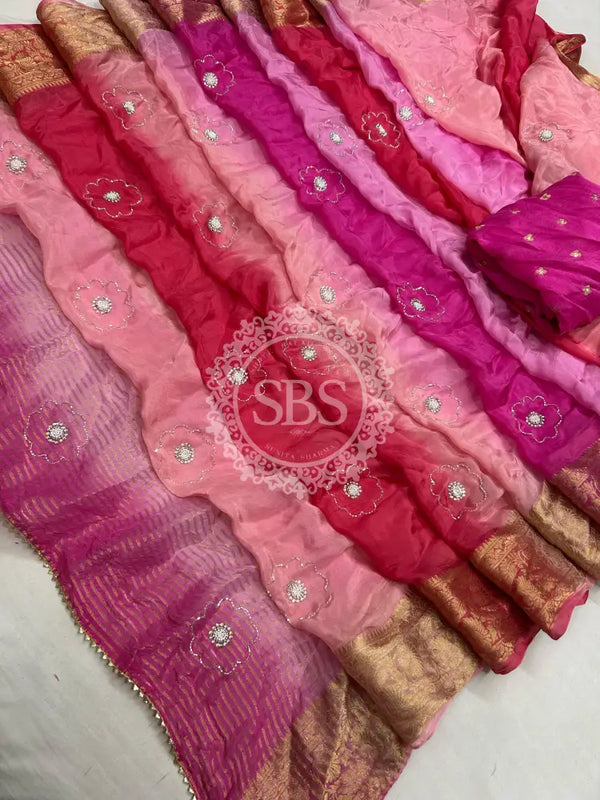 PURE HO SILK BOOTA SAREE