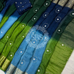 PURE HO SILK BOOTA SAREE