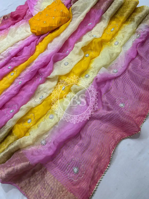PURE HO SILK BOOTA SAREE