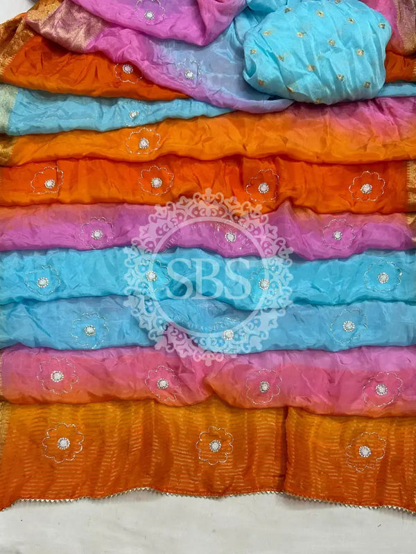 PURE HO SILK BOOTA SAREE