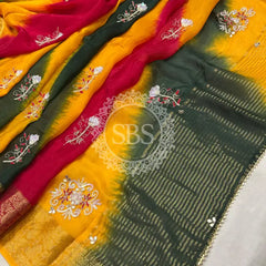 PURE HO SILK BOOTA SAREE