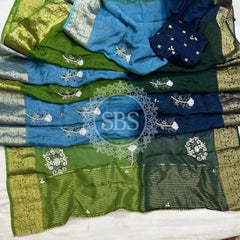 PURE HO SILK BOOTA SAREE