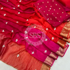PURE HO SILK BOOTA SAREE