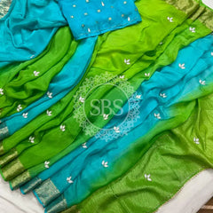 PURE HO SILK BOOTA SAREE