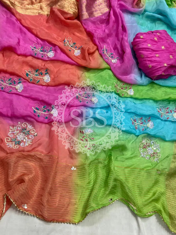 PURE HO SILK ZARI SAREE
