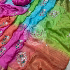 PURE HO SILK ZARI SAREE