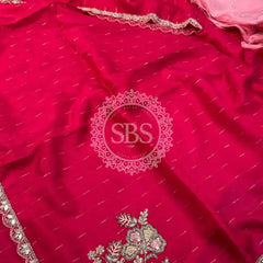 PURE MOONGA SILK SAREE