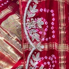 PURE TISSUE LEHENGA WITH PURE GAZI DUPATTA