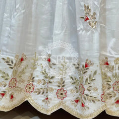 PURE TISSUE LEHENGA WITH PURE GAZI DUPATTA