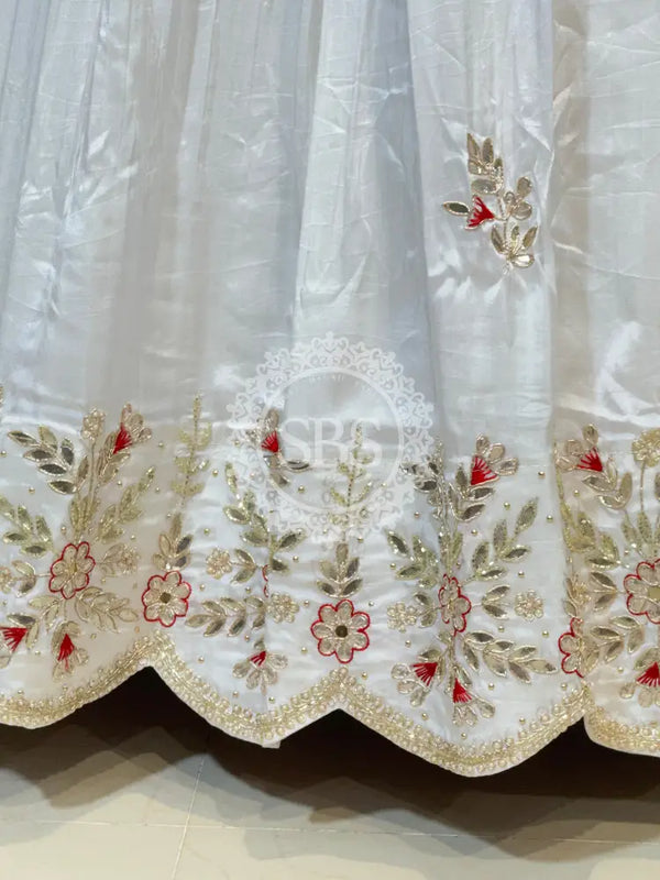 PURE TISSUE LEHENGA WITH PURE GAZI DUPATTA