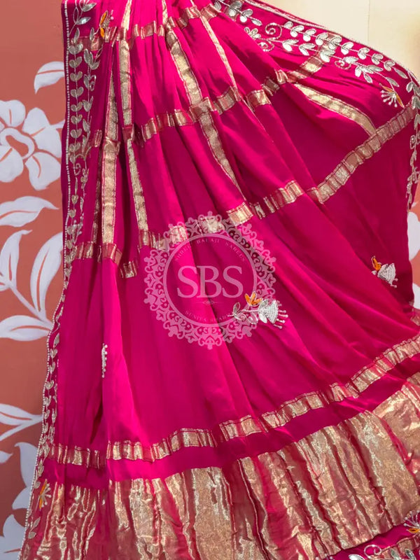 PURE TISSUE LEHENGA WITH PURE GAZI DUPATTA