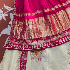 PURE TISSUE LEHENGA WITH PURE GAZI DUPATTA