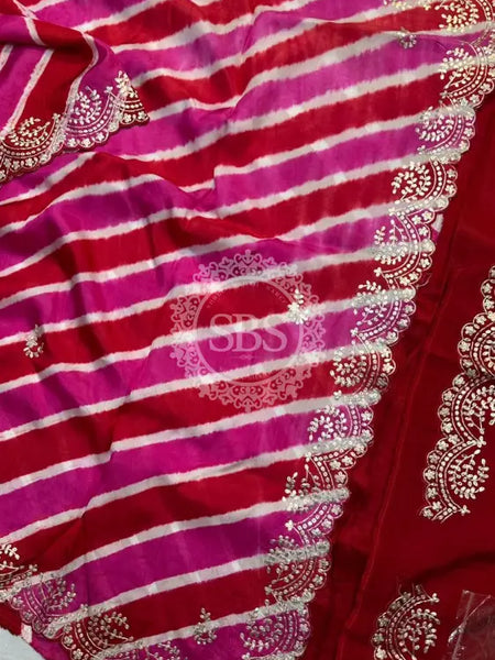 PURE TUSSAR SILK SAREE
