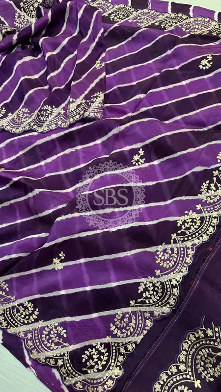 PURE TUSSAR SILK SAREE