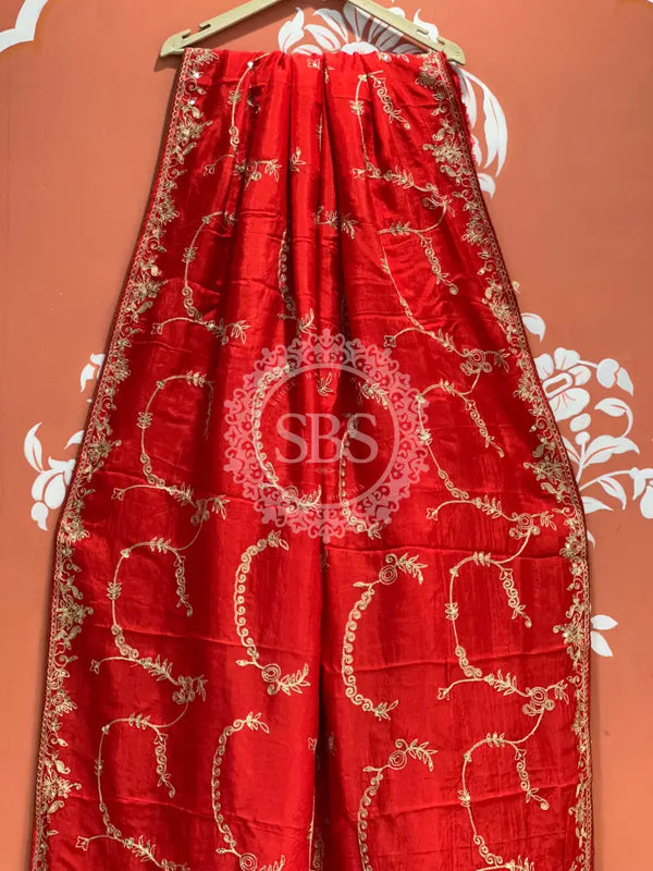 PURE UPADA SILK HANDWORK SAREE