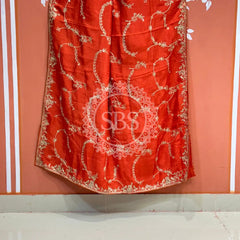 PURE UPADA SILK HANDWORK SAREE