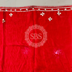 PURE UPADA SILK KACCHI PATTI SAREE