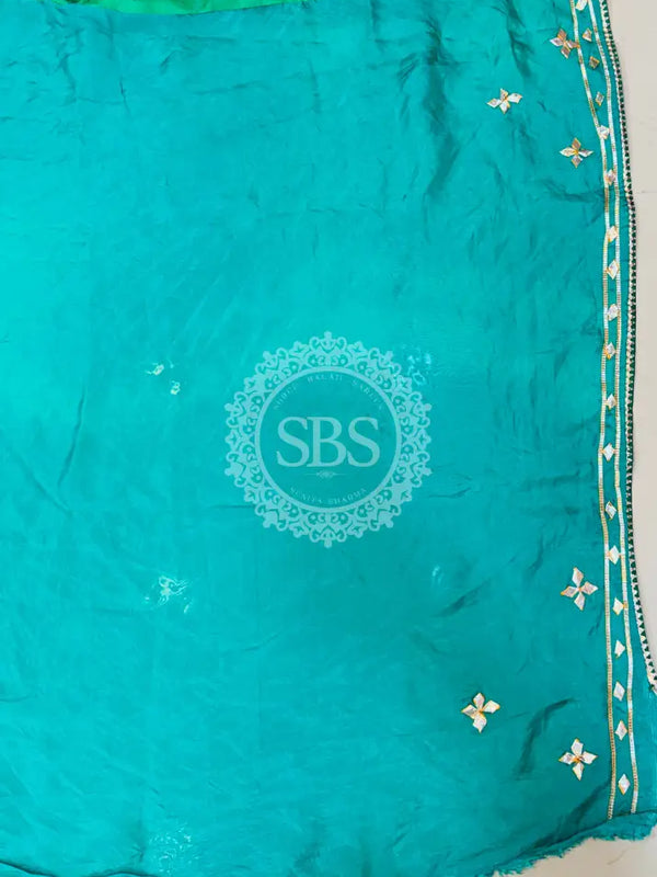 PURE UPADA SILK KACCHI PATTI SAREE