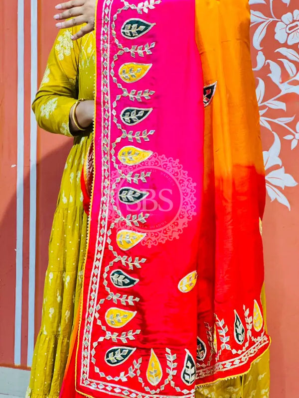 PURE UPADA SILK KACCHI PATTI SAREE