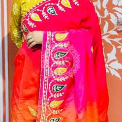 PURE UPADA SILK KACCHI PATTI SAREE