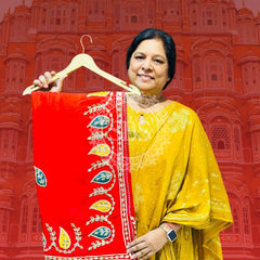 PURE UPADA SILK KACCHI PATTI SAREE