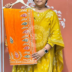 PURE UPADA SILK KACCHI PATTI SAREE