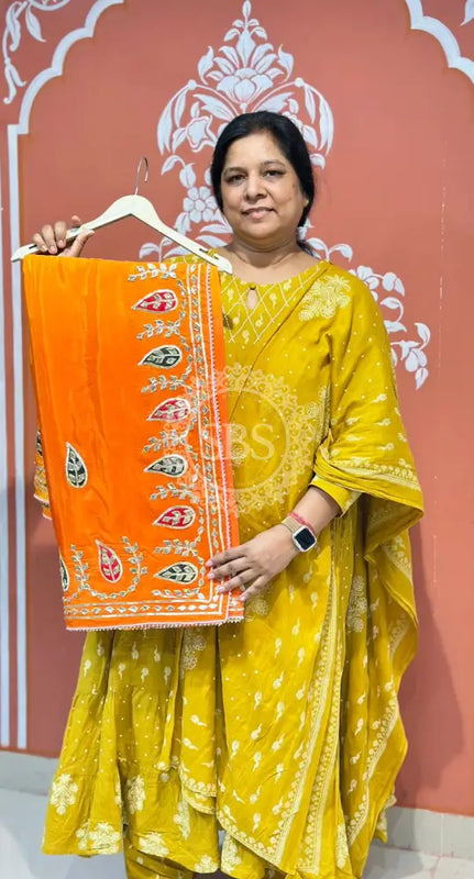PURE UPADA SILK KACCHI PATTI SAREE
