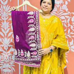 PURE UPADA SILK KACCHI PATTI SAREE