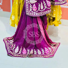 PURE UPADA SILK KACCHI PATTI SAREE