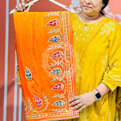 PURE UPADA SILK KACCHI PATTI SAREE