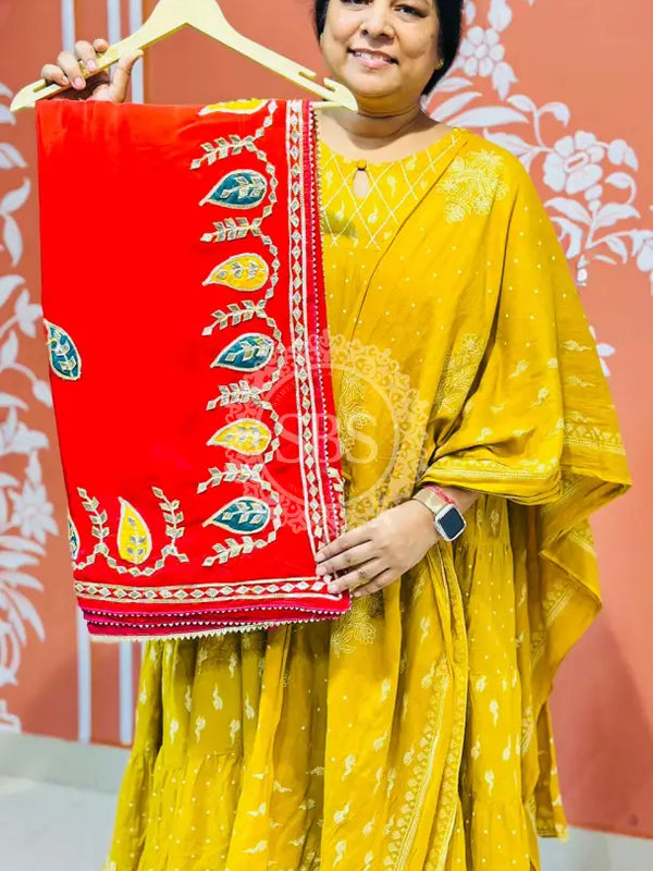 PURE UPADA SILK KACCHI PATTI SAREE