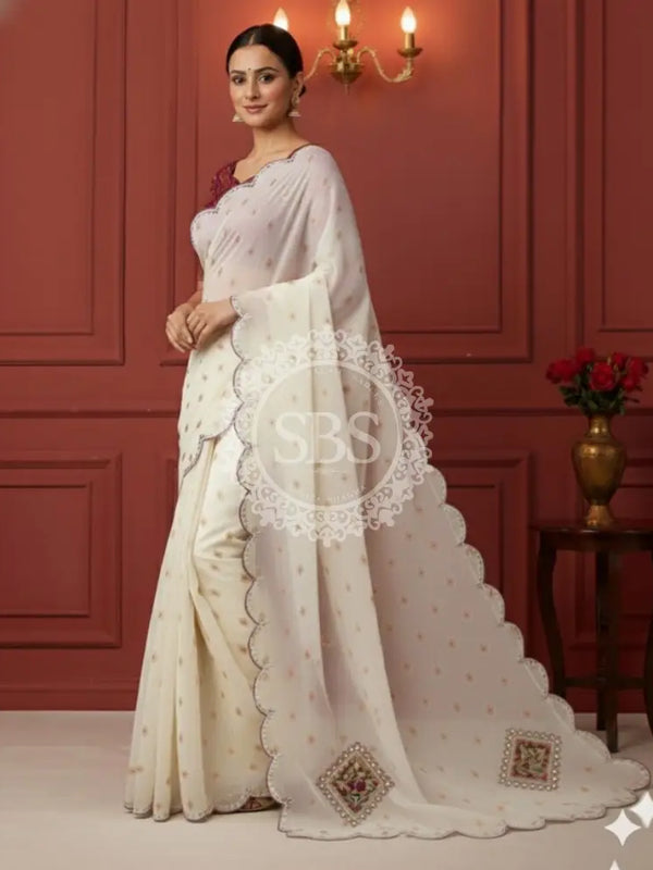 Pure Upada Silk saree