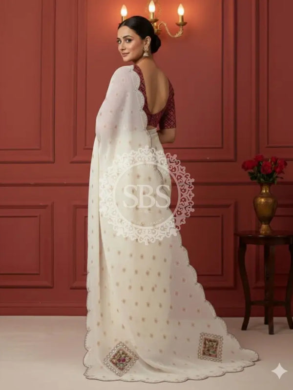 Pure Upada Silk saree