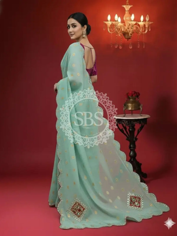 Pure Upada Silk saree