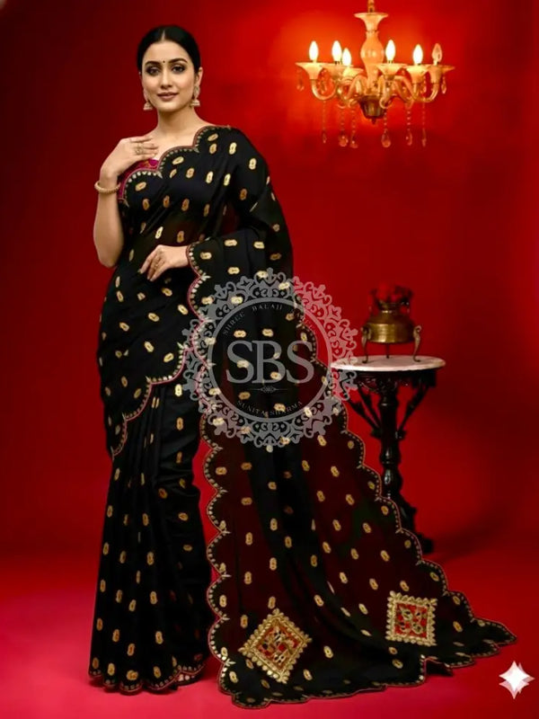 Pure Upada Silk saree