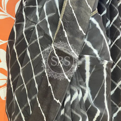 PURE VISCOS GEORGETTE LEHERIYA SAREE