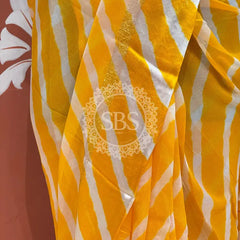 PURE VISCOS GEORGETTE LEHERIYA SAREE