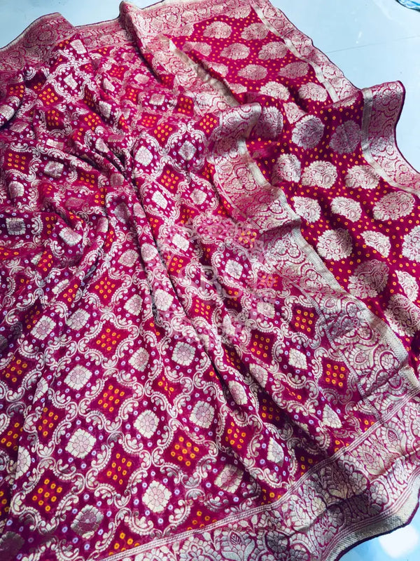 PURE VISCOS KHADDI GEORGETTE DUPATTA