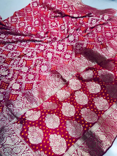 PURE VISCOS KHADDI GEORGETTE DUPATTA