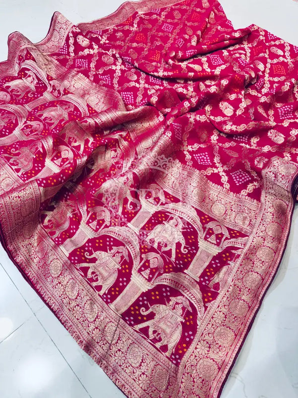 PURE VISCOS KHADDI GEORGETTE DUPATTA